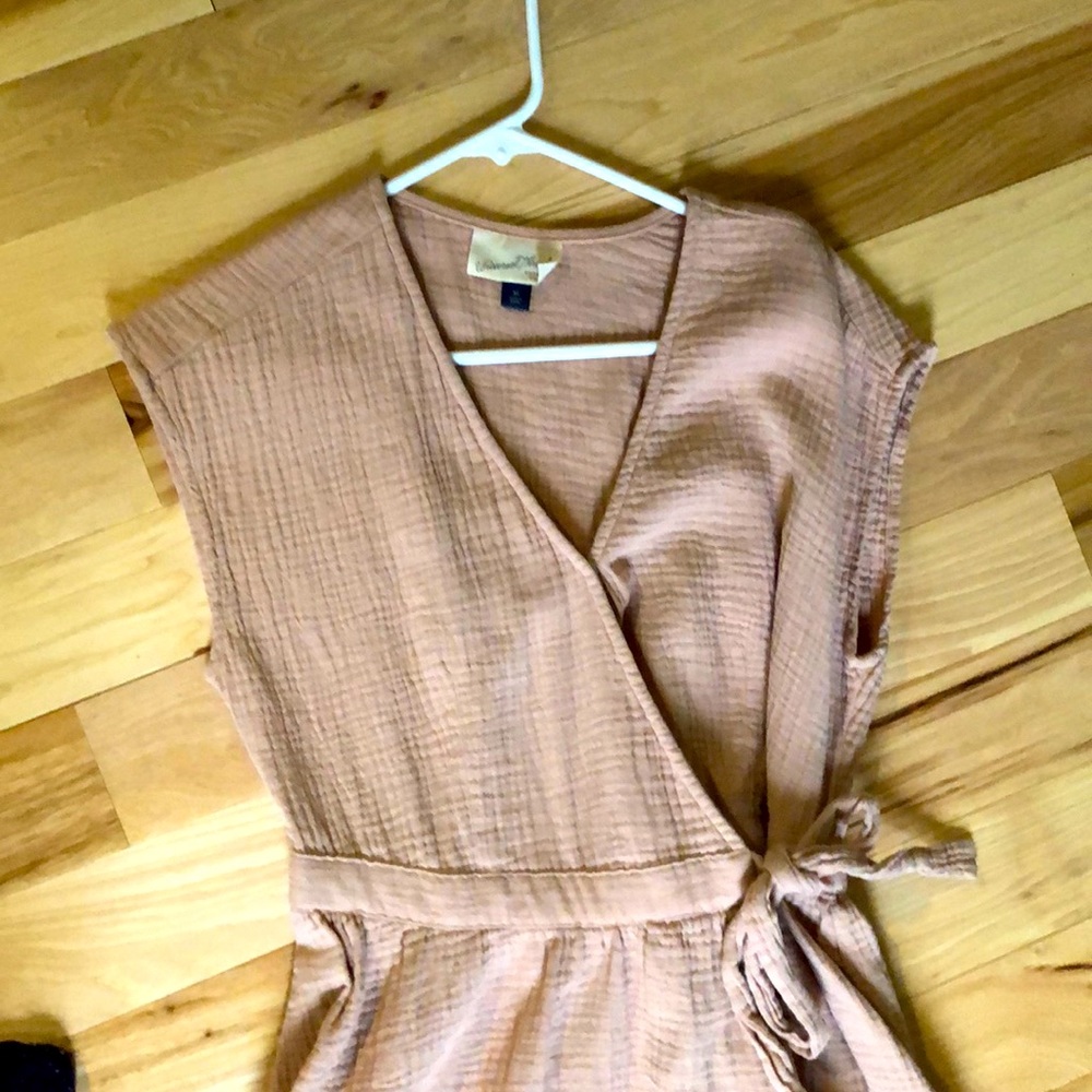 Midi wrap dress
